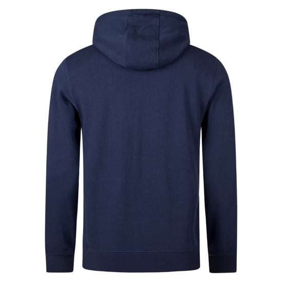 Aquascutum Active - Marineblauer Hoodie mit kleinem Logo und durchgehendem Reißverschluss - Image 2