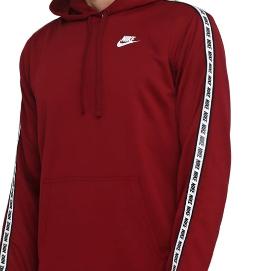 Nike - Roter Hoodie mit verklebten Ärmeln - Image 3