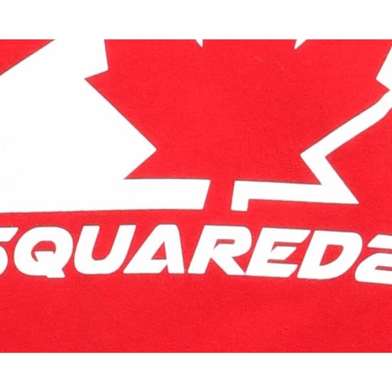 Dsquared2 - Cool Fit - Kapuzenpullover in Ahornblatt-Rot - Image 4