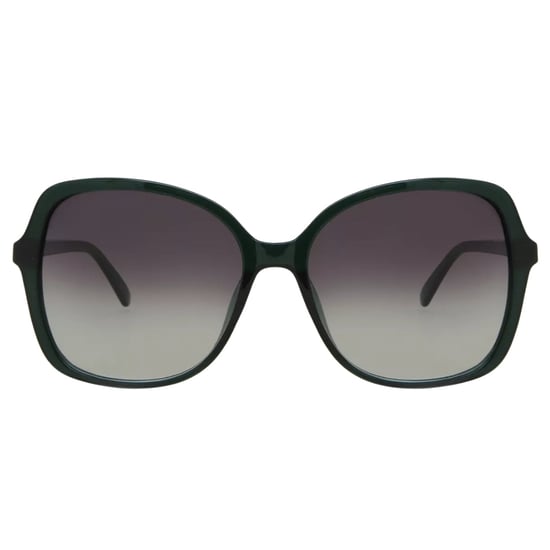 Calvin Klein - Sonnenbrille mit milchig-smaragdgrünem Rahmen und grauen Verlaufsgläsern - Image 1