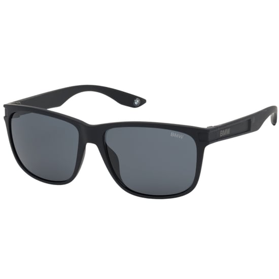 BMW Sonnenbrille mit mattschwarzem Rahmen und polarisierten Gläsern in Rauchoptik - Image 2