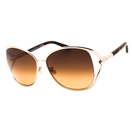 Tom Ford Marta Sonnenbrille in glänzendem Roségold - Image 1