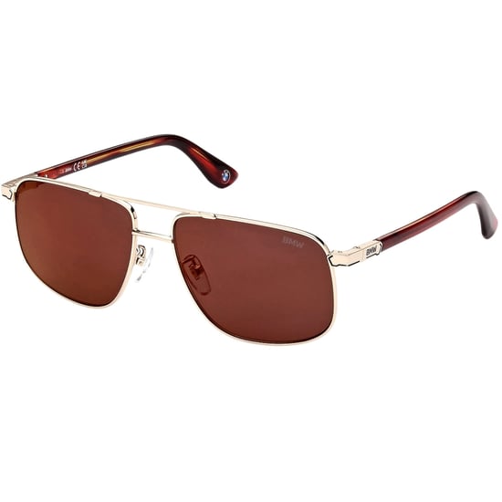 BMW - Roviex - Sonnenbrille mit verspiegelten Gläsern und Goldrahmen - Image 2