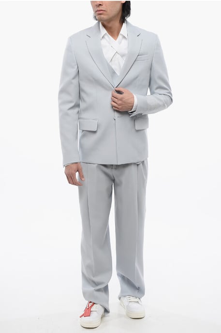 Relax Fit Blazer mit Pattentaschen in Hellblau - Image 4