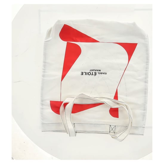Étoile Isabel Marant Bedruckte Tragetasche aus weißem Canvas - Image 6