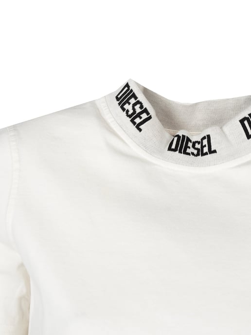 Diesel T-shirt T-Reg Damen weiß - Image 3