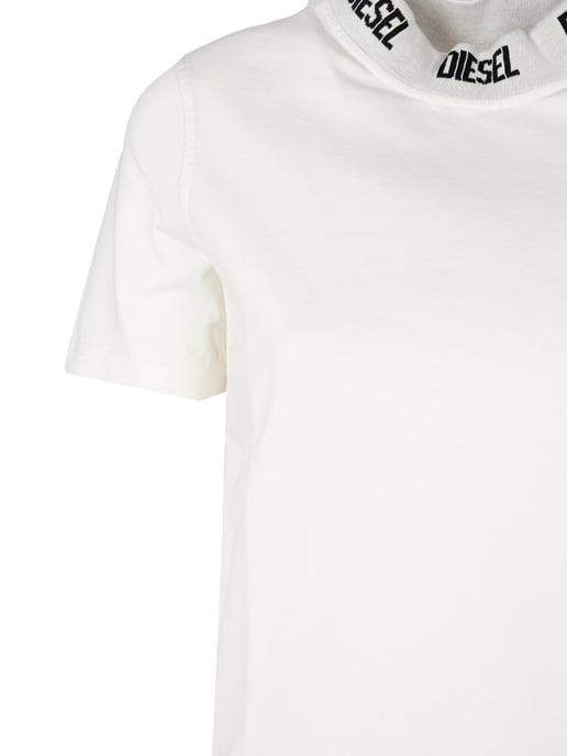 Diesel T-shirt T-Reg Damen weiß - Image 4