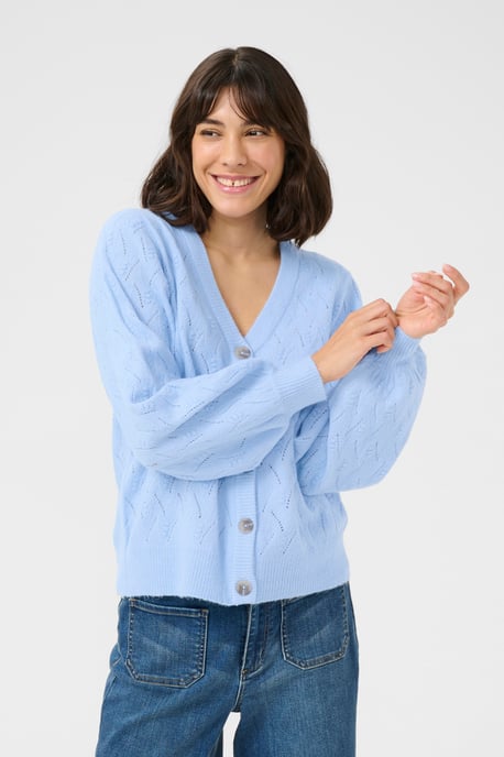 Strickjacke Loose fit blue - Image 3