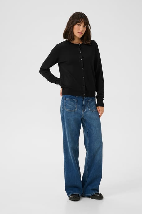 Strickjacke Regular fit black - Image 1