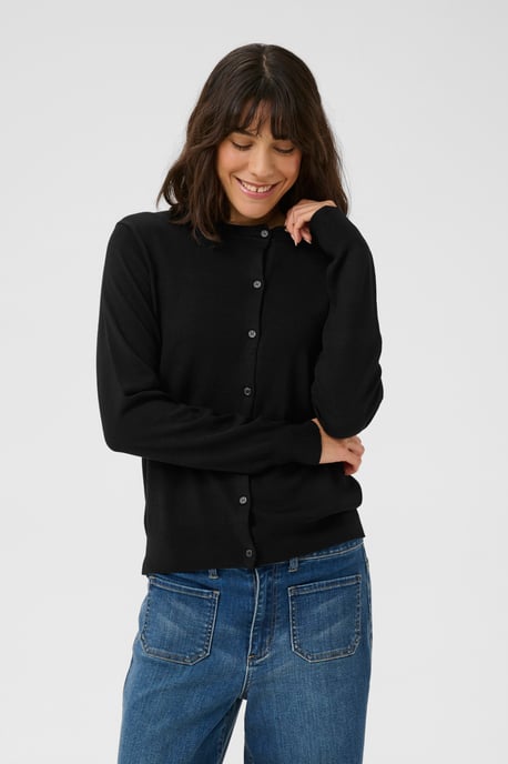 Strickjacke Regular fit black - Image 3