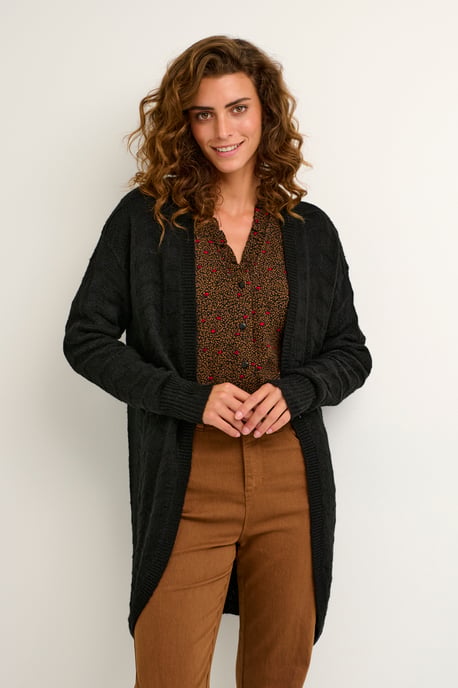 Strickjacke Regular fit black - Image 2