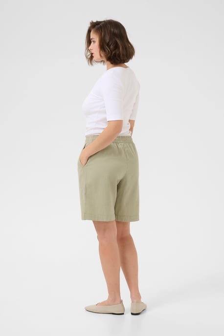 Shorts Casual fit green - Image 2