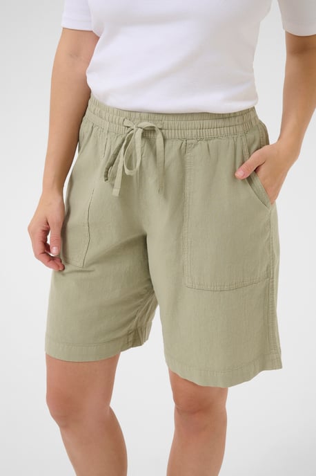 Shorts Casual fit green - Image 4