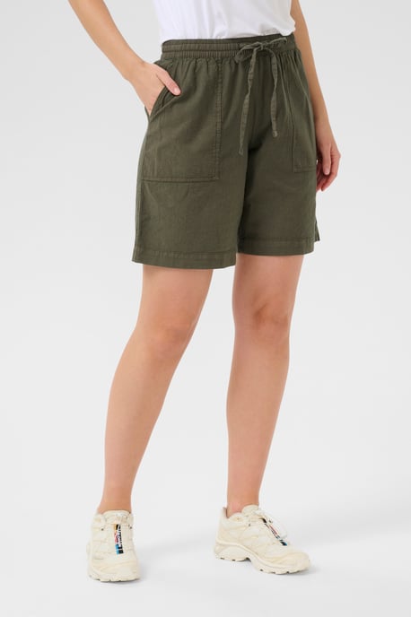 Shorts Casual fit green - Image 3