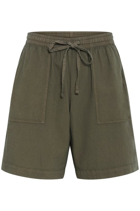 Shorts Casual fit green - Image 4