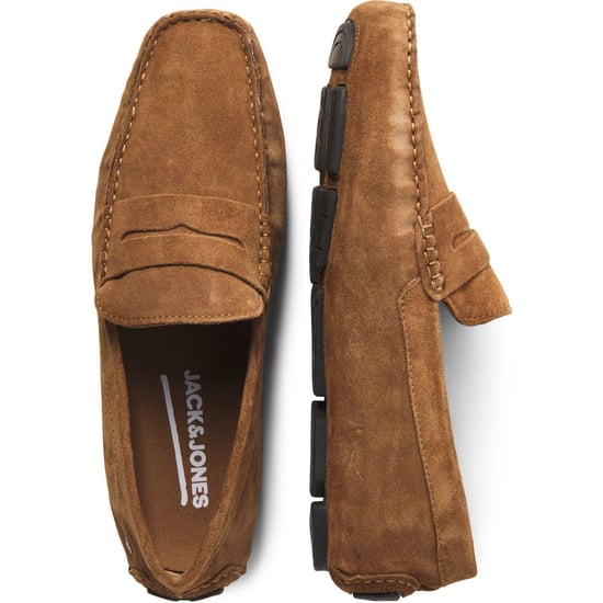 Jack & Jones Jensen Herrenslipper Aus Wildleder In Cognac - Image 3