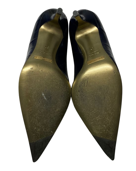 Dolce & Gabbana Cardinale 60 Pumps aus schwarzem Aalleder - Image 4