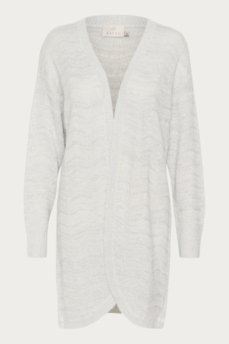 Strickjacke Regular fit light grey - Image 4