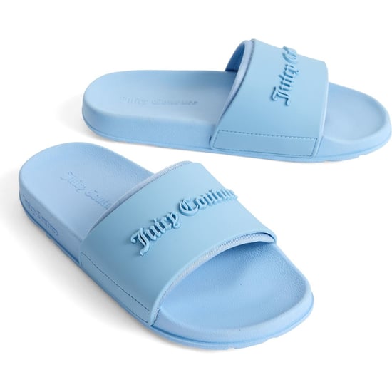 Juicy Couture Embossed Pvc Damen Dämmerungsblaue Slipper - Image 1