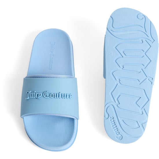 Juicy Couture Embossed Pvc Damen Dämmerungsblaue Slipper - Image 2
