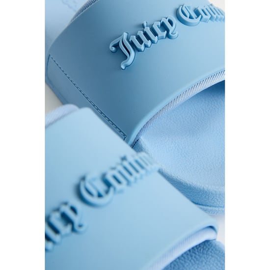 Juicy Couture Embossed Pvc Damen Dämmerungsblaue Slipper - Image 5