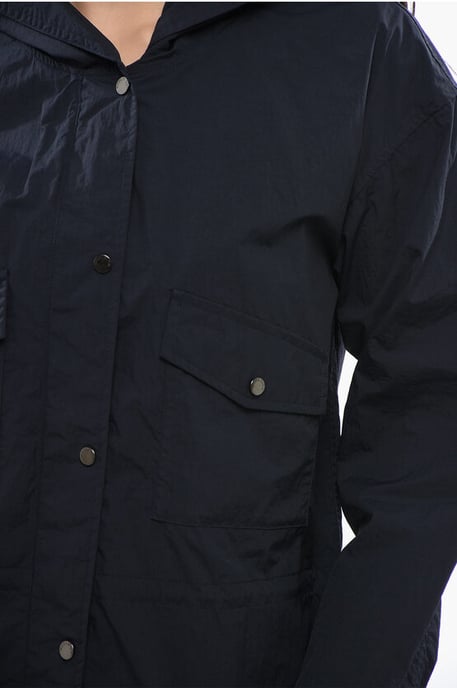 TICKSEED Windbreaker mit Kapuze in Mitternachtsblau - Image 3