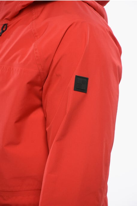GTX-Windjacke mit Kapuze und praktischen Taschen in Rot - Image 3
