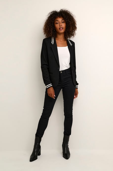 Blazer mit normaler Passform black - Image 1