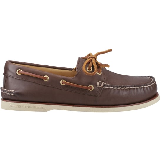 Sperry Authentic Gold Cup Herren Bootsschuhe Aus Braunem Leder - Image 5