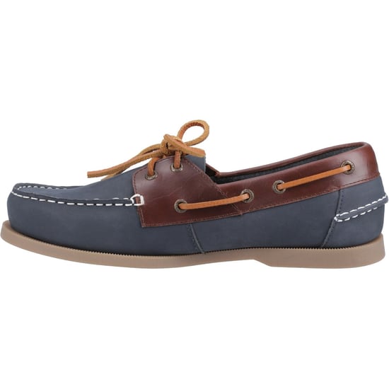 Sperry Tacoma Herren Bootsschuhe Aus Leder In Marineblau/Braun - Image 4