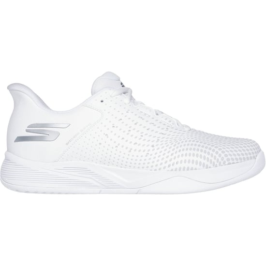 Skechers Performance Slip-ins Relaxed Fit Viper Court Reload Polyurethan Herren Weiß Sneakers - Image 5