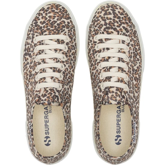 Superga 2740 Leopard Print Canvas Damen Leopard Sneaker - Image 4