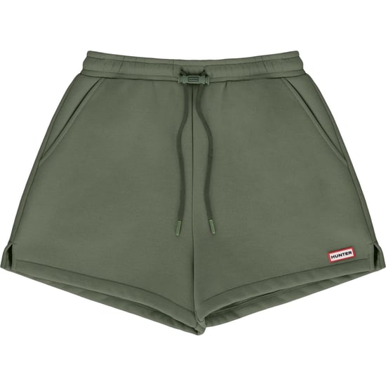 Hunter Lunan Baumwoll Damen Grün Mid-Länge Shorts - Image 1