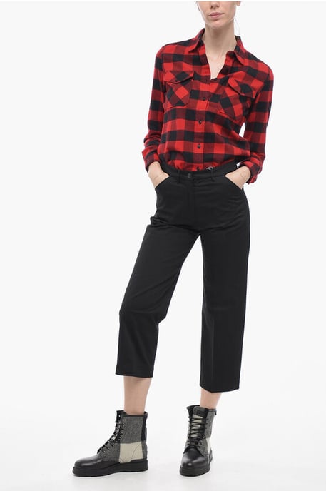 Straight Fit MILITARY Chino in Schwarz - Image 4
