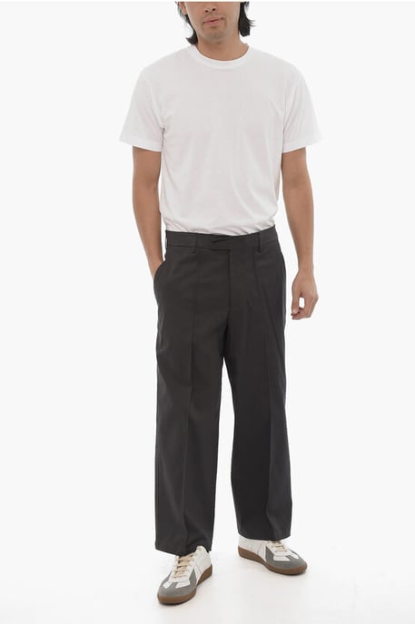 LIAM Chinohose mit normaler Taille und 4 Taschen in Grau - Image 4
