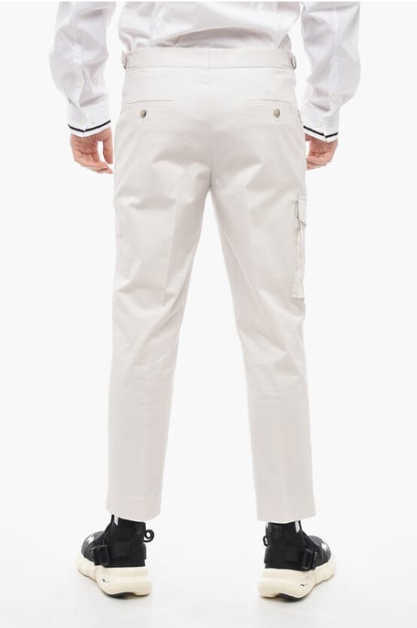 Neil Barrett Skinny-Fit Cargohose aus Baumwolle - Weiß - Image 2