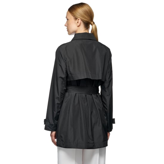 Geox W SOLEIL Damen Schwarzer Trenchcoat - Image 2