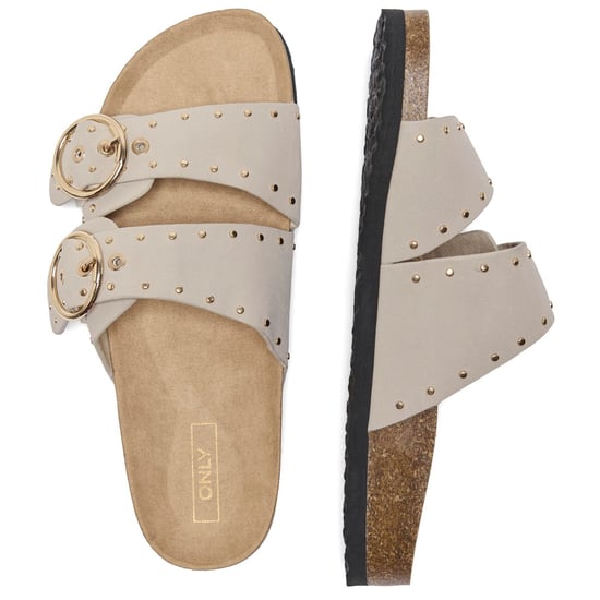 ONLY MAXI 15 Damen Sandalen Aus Polyurethan In Creme - Image 3