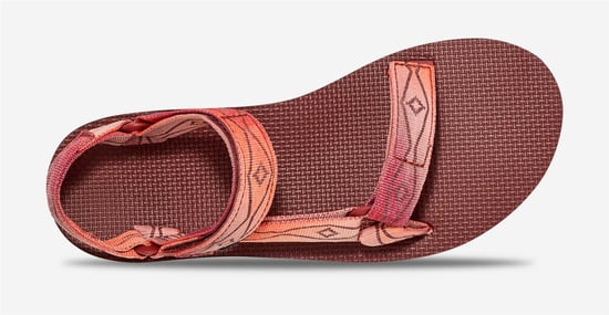 Teva Flatform Universal Damen Rote Sandalen - Image 5