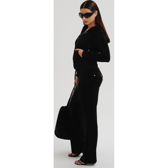 Juicy Couture Del Ray Polyester Damen schwarze Jogginghosen - Image 3