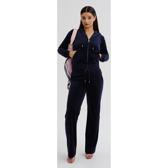 Juicy Couture Del Ray Polyester Damen Jogginghosen Blau - Image 4