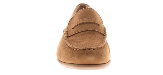 Hush Puppies Shelby Suede Damen Wildleder Schlupfschuhe In Tan - Image 3