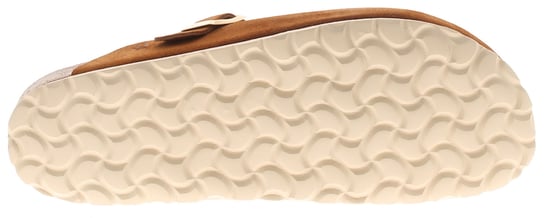Hush Puppies Damen Sandalen Bailey Geschlossene Zehe Mule Leder Flach Slip-On Beige - Image 5