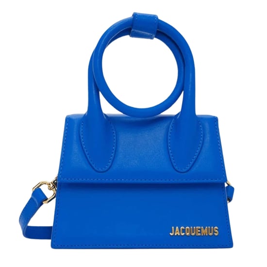 Jacquemus Le Chiquito Noeud Blaue Tasche - Image 2
