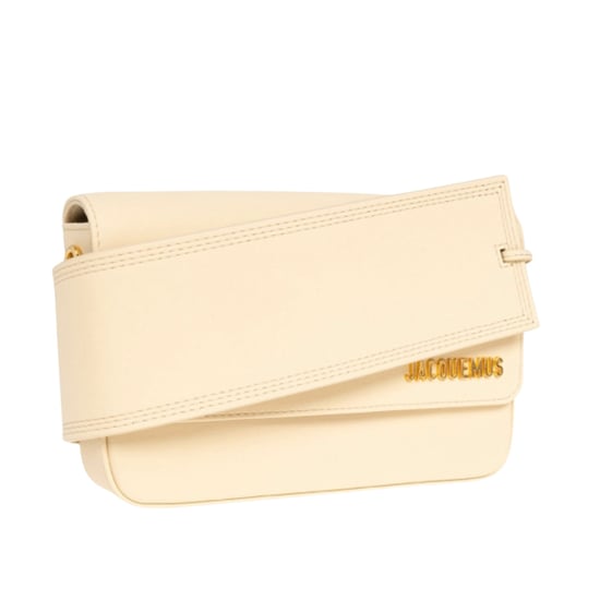 Jacquemus Le Carinu Elfenbeinweiße Tasche - Image 4