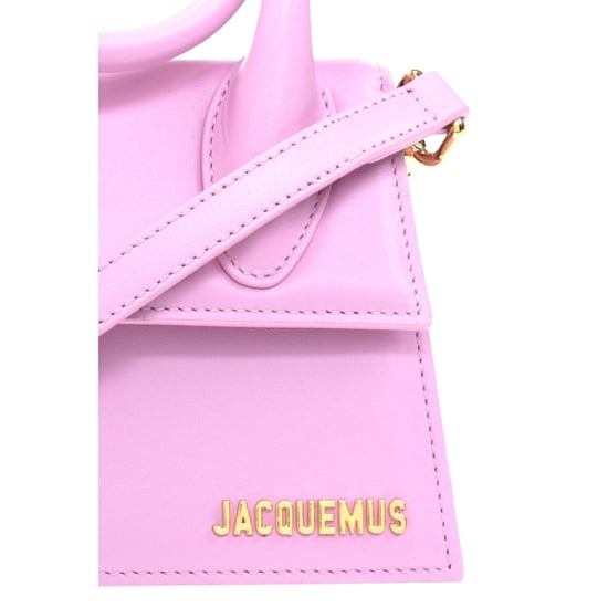 Jacquemus Le Chiquito Noeud Hellrosa Tasche - Image 4