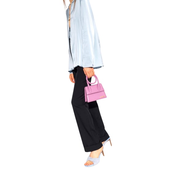 Jacquemus Le Chiquito Noeud Hellrosa Tasche - Image 6