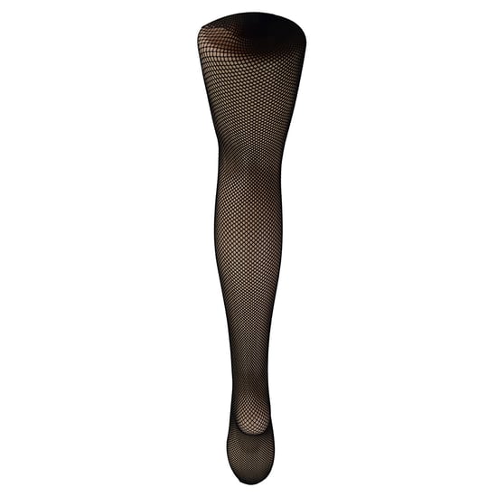 Damen Schwarze Weiche Fischernetzstrümpfe - Image 3