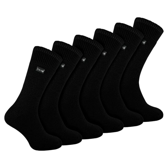 6 Paar Herren Weiche Atmungsaktive Thermosocken - Image 1
