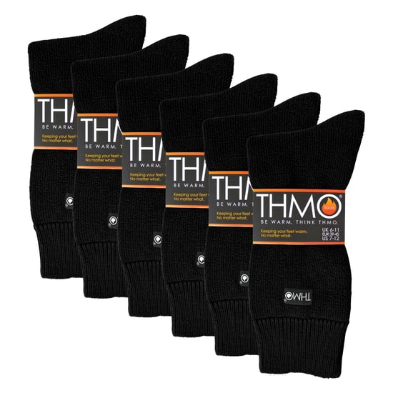 6 Paar Herren Weiche Atmungsaktive Thermosocken - Image 2
